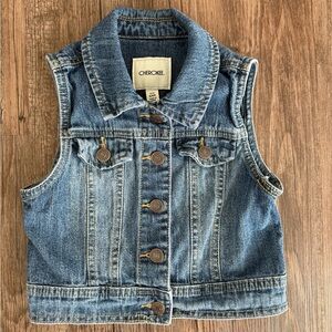 Kids’ Cherokee Denim Vest